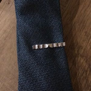 Silver Tie-Clip